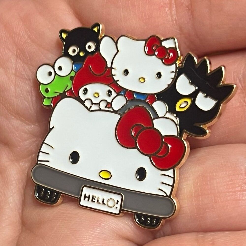 Hello Kitty and Friends Sanrio Car Enamel Pin